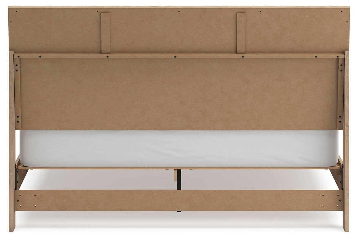 Cielden King Panel Bed, Dresser and Nightstand