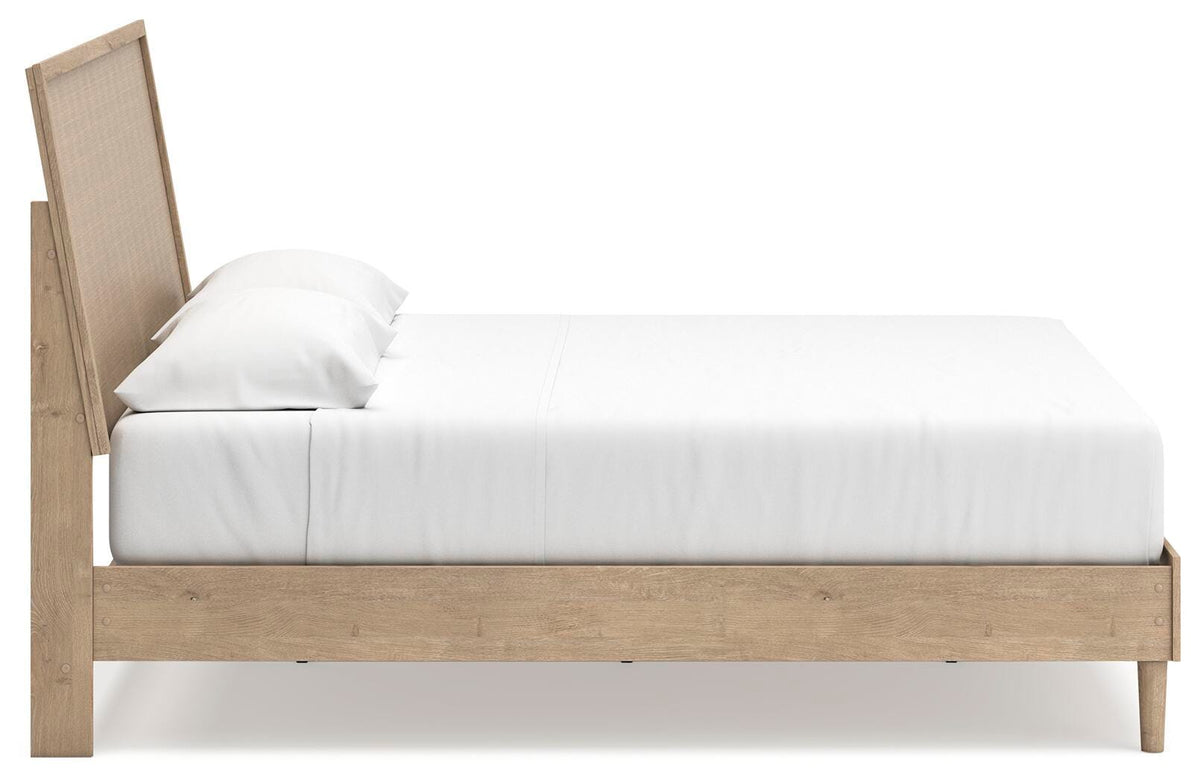 Cielden King Panel Bed, Dresser and Mirror
