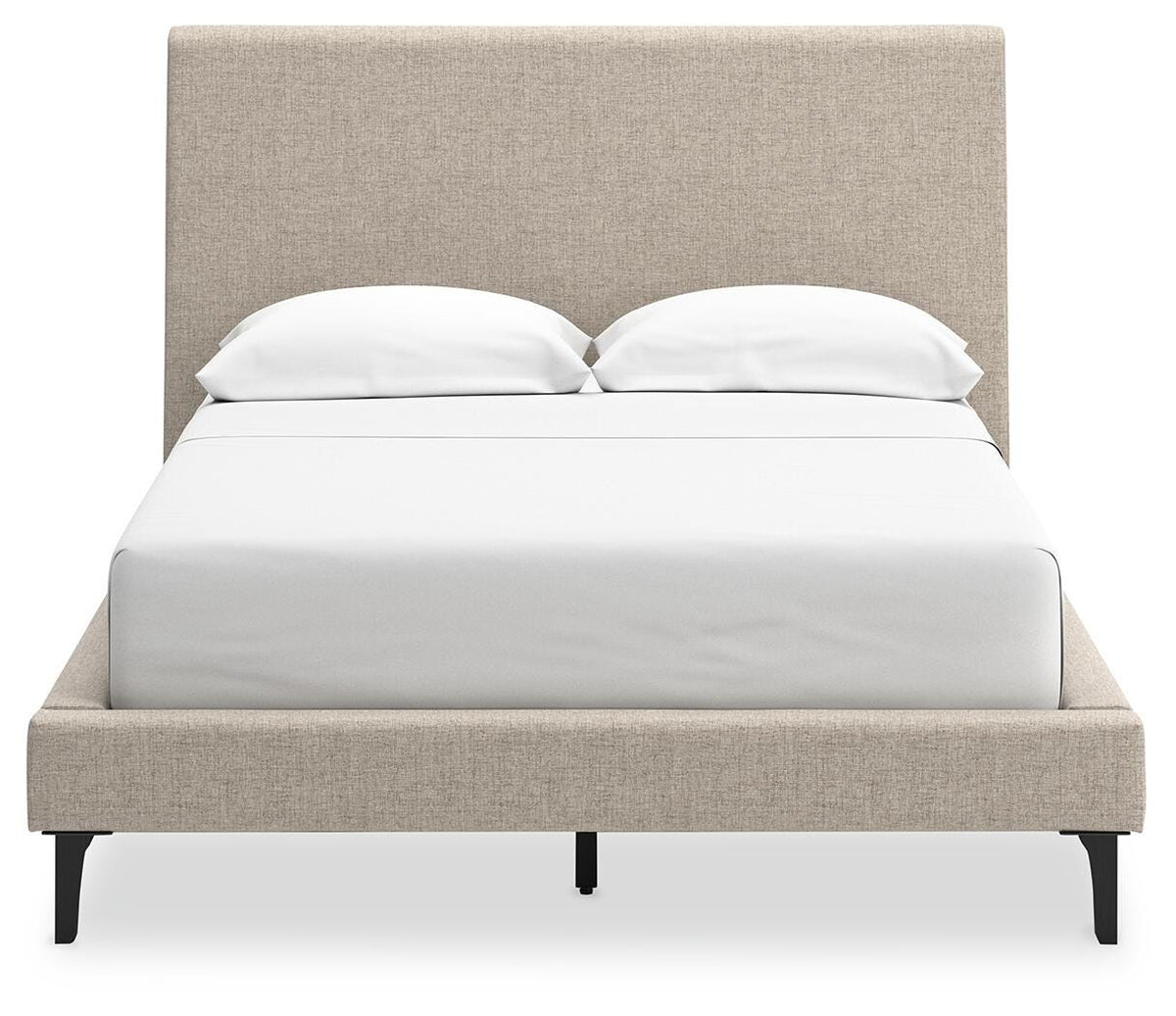 Cielden Full Upholstered Bed with Roll Slats