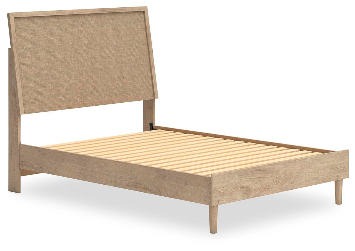 Cielden Full Panel Bed, Dresser and Mirror