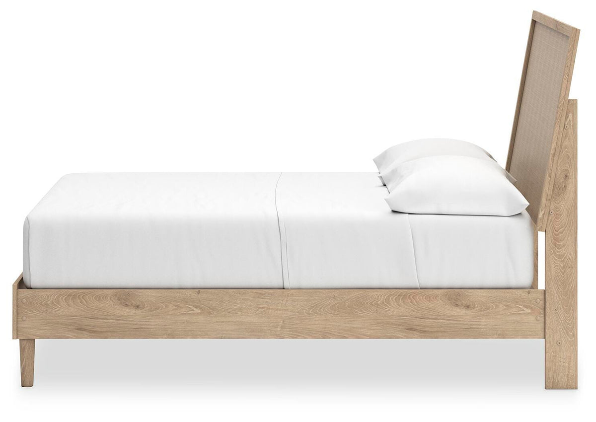 Cielden Full Panel Bed, Dresser and Mirror