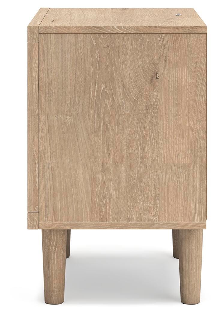 Cielden Queen Upholstered Bed, Dresser and 2 Nightstands