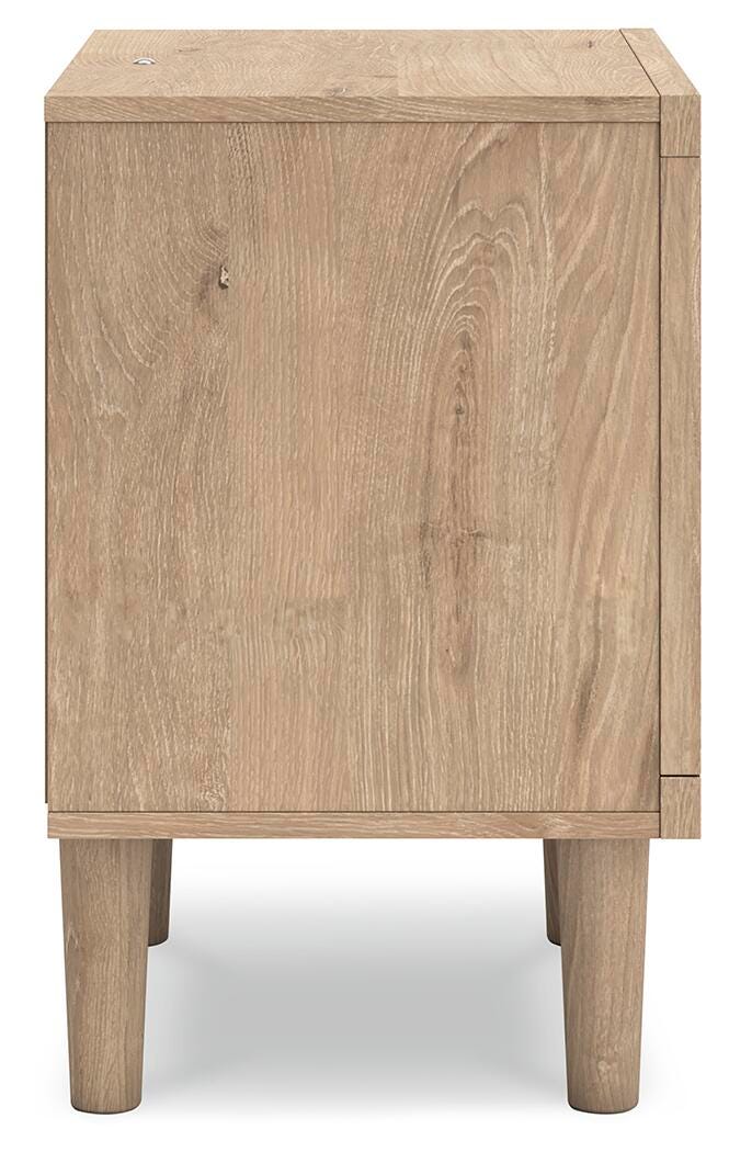 Cielden King Panel Bed, Dresser and Nightstand