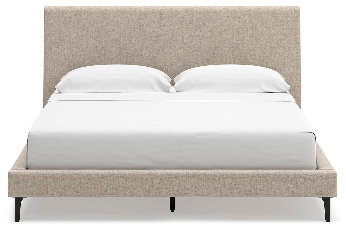 Cielden California King Upholstered Bed with Roll Slats