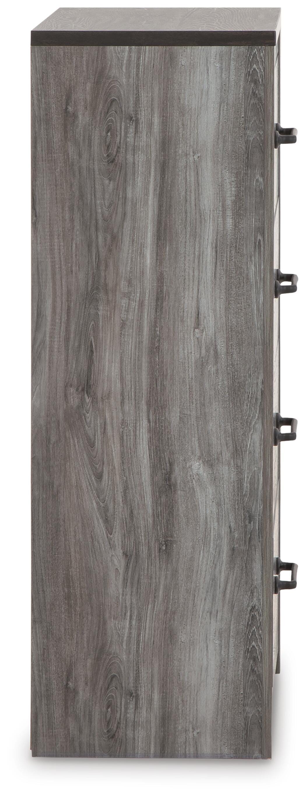 Bronyan King Panel Bed, Dresser, Mirror, Chest and 2 Nightstands
