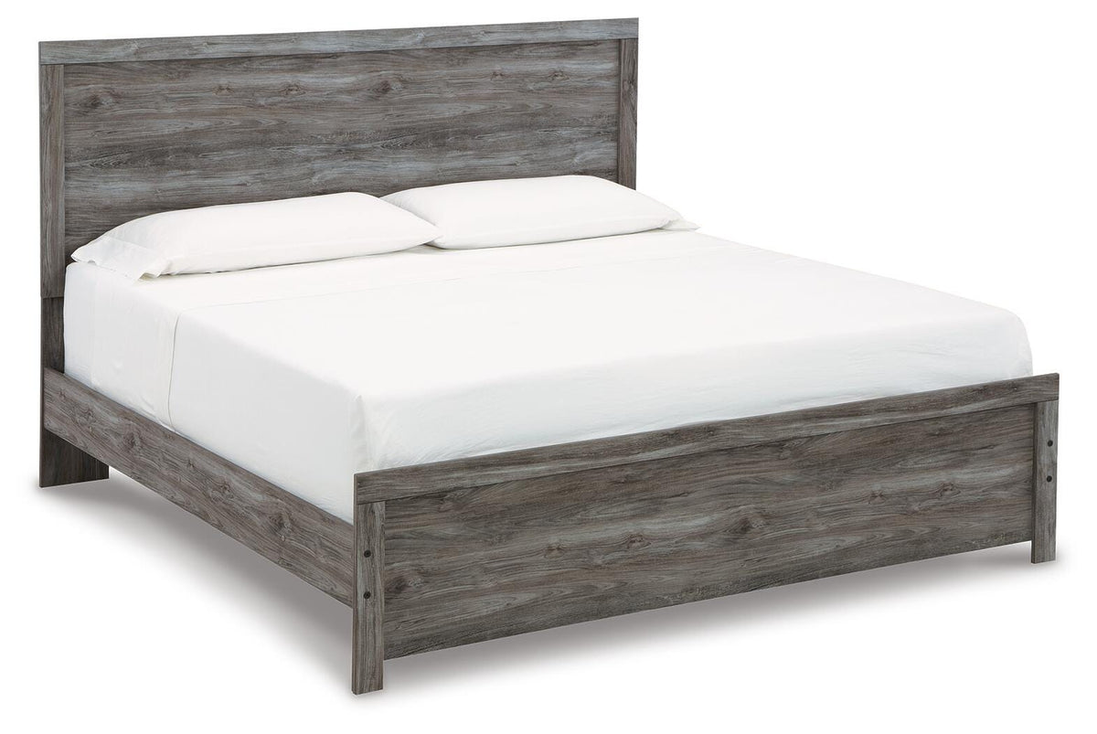 Bronyan King Panel Bed, Dresser, Mirror, Chest and 2 Nightstands