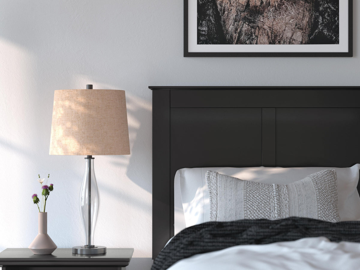 Maribel Twin Panel Bed, Dresser, Mirror and Nightstand