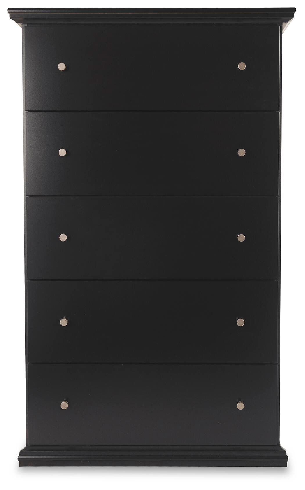 Maribel Queen Panel Bed, Dresser, Mirror, Chest and 2 Nightstands