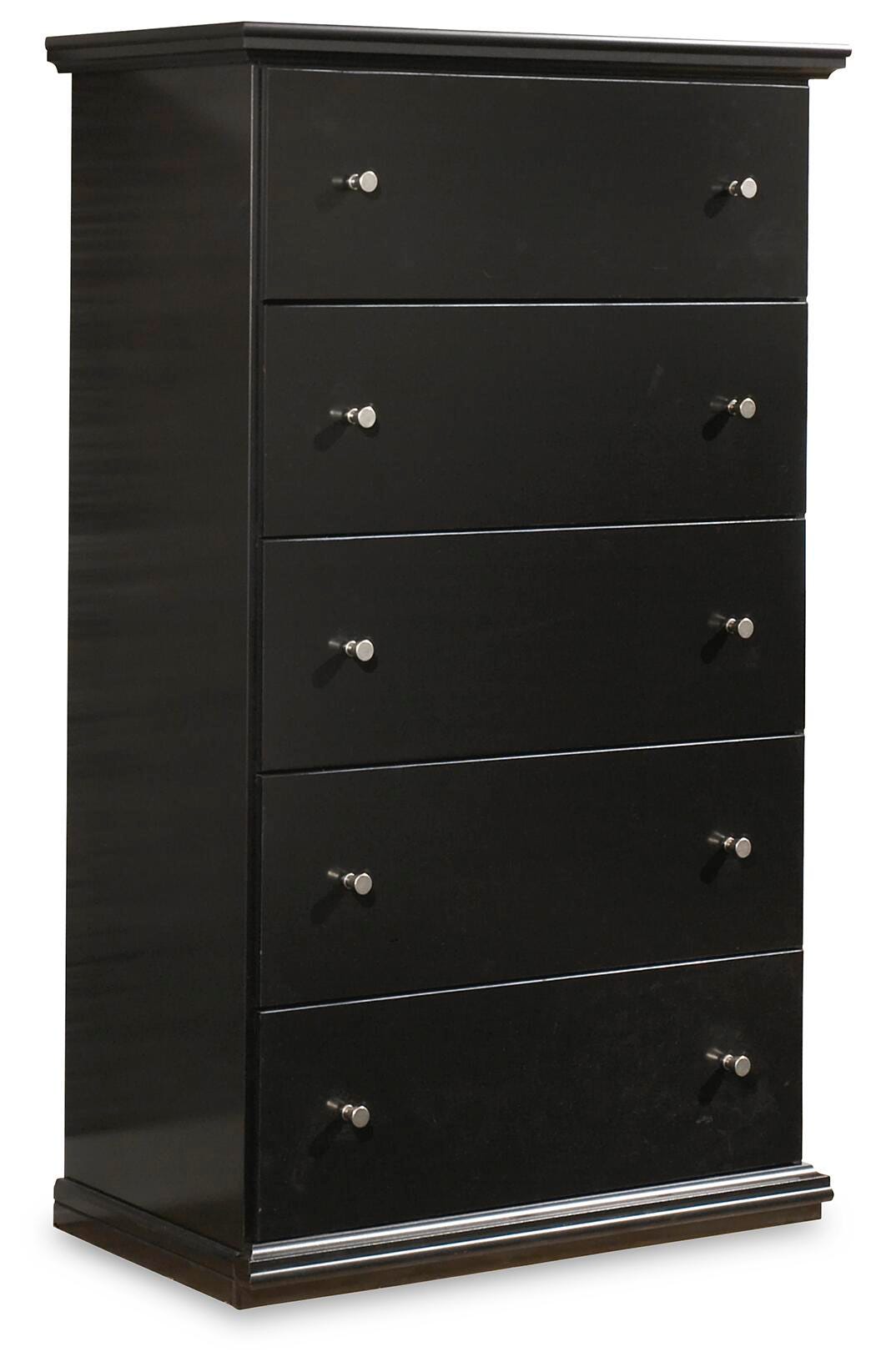 Maribel King Panel Bed, Dresser, Mirror, Chest, and 2 Nightstands