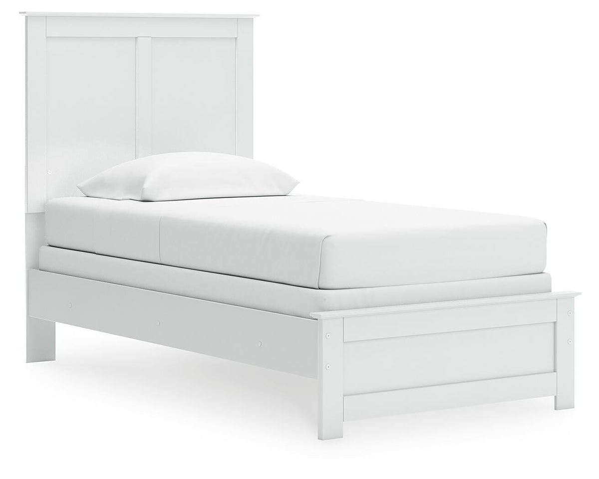 Bostwick Shoals Twin Panel Bed, Dresser and Mirror