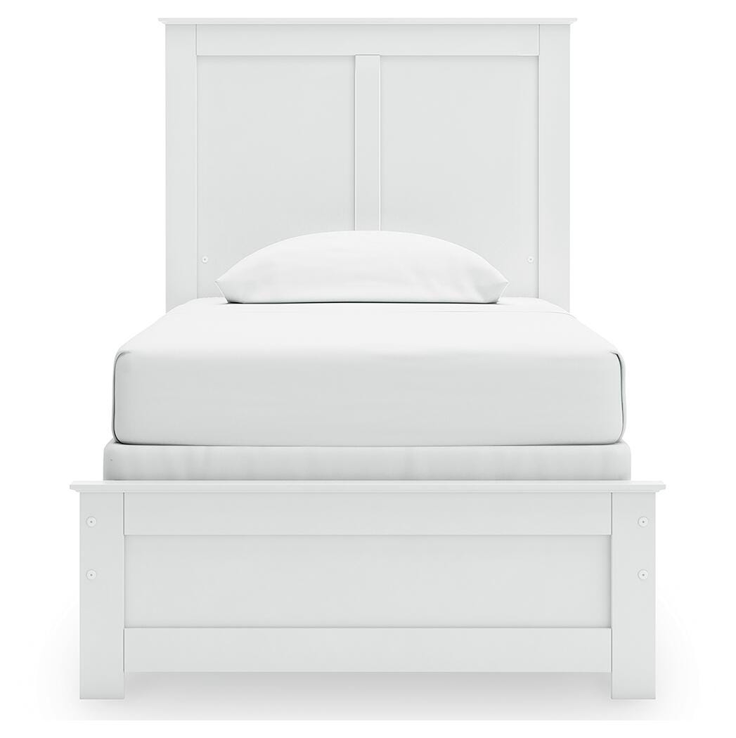 Bostwick Shoals Twin Panel Bed, Dresser and Mirror