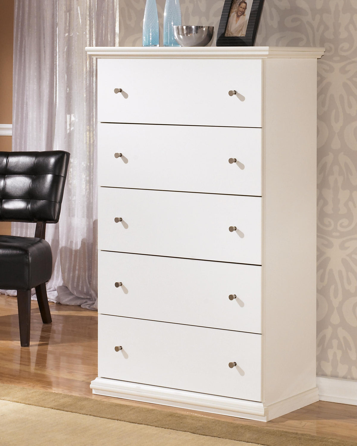 Bostwick Shoals Full Panel Bed, Dresser, Mirror, Chest, and 2 Nightstands