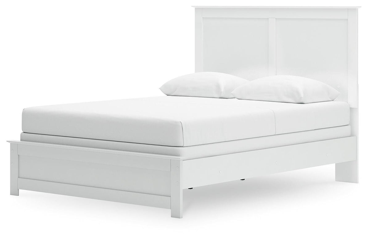 Bostwick Shoals Queen Panel Bed, Dresser, Mirror and 2 Nightstands