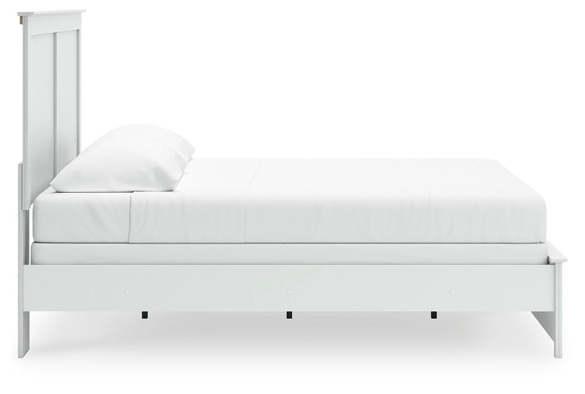 Bostwick Shoals King Panel Bed, Dresser and Mirror