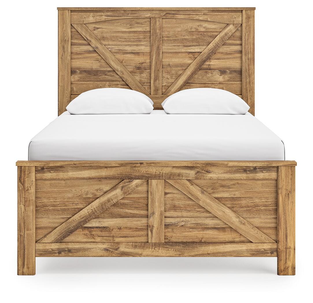Maystonna Queen Crossbuck Panel Bed