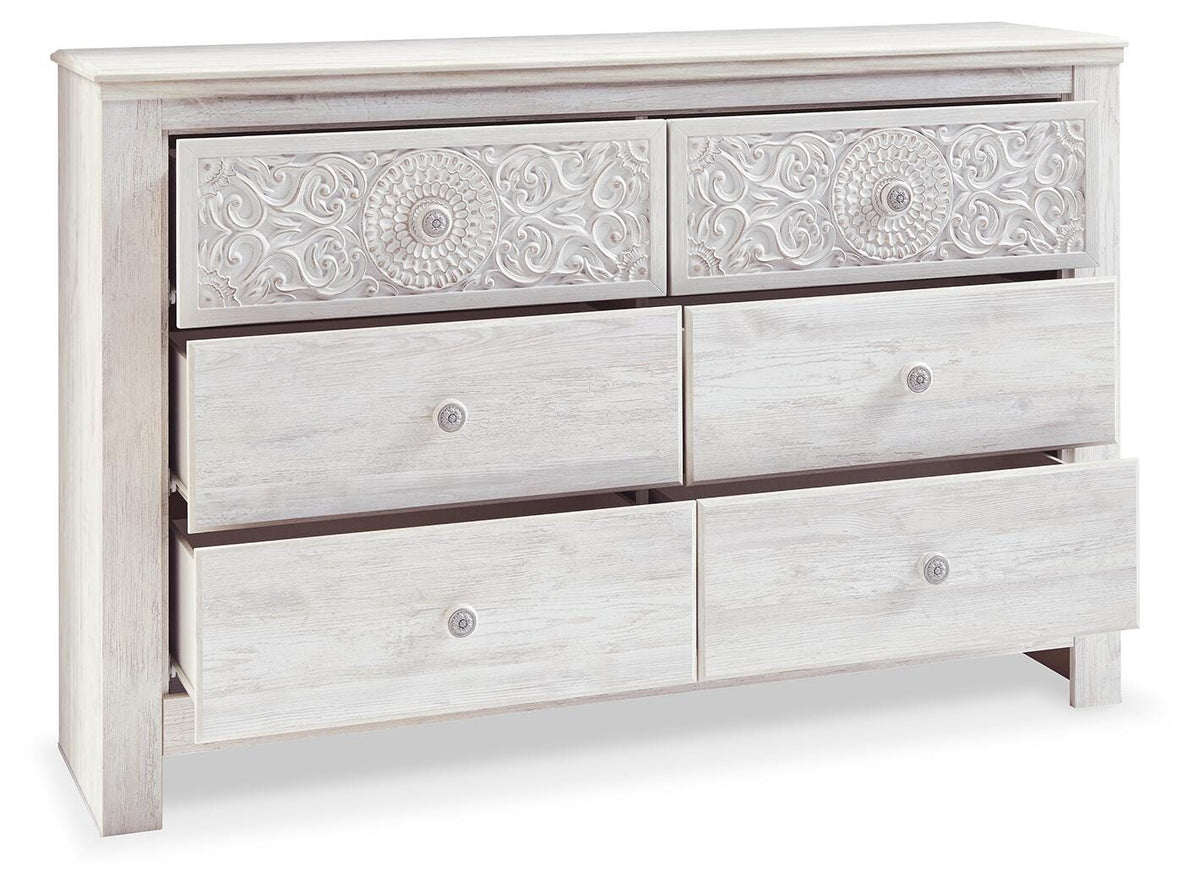 Paxberry Queen Panel Bed, Dresser and Chest
