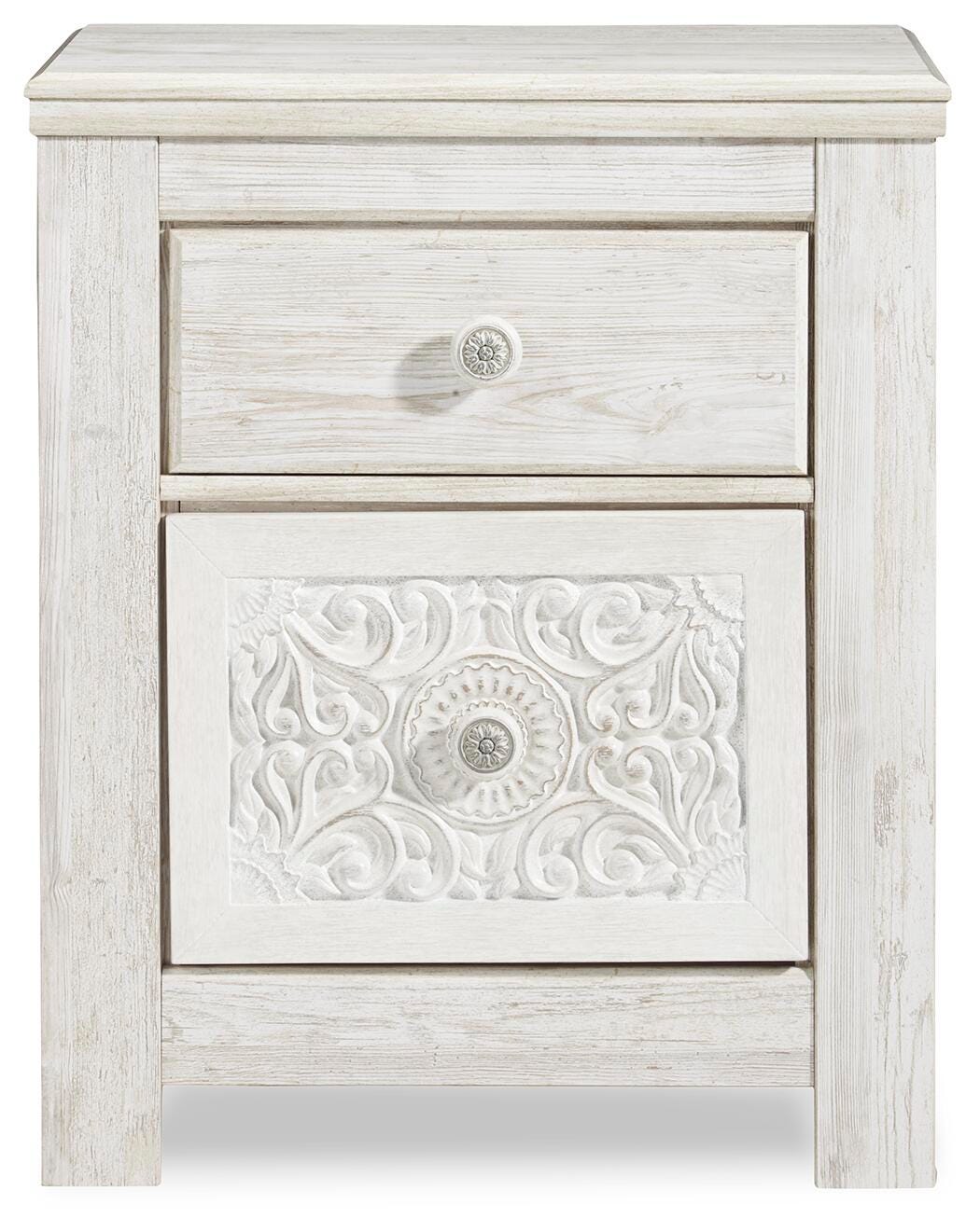 Paxberry Queen Panel Bed, Dresser, Mirror,  Chest and Nightstand