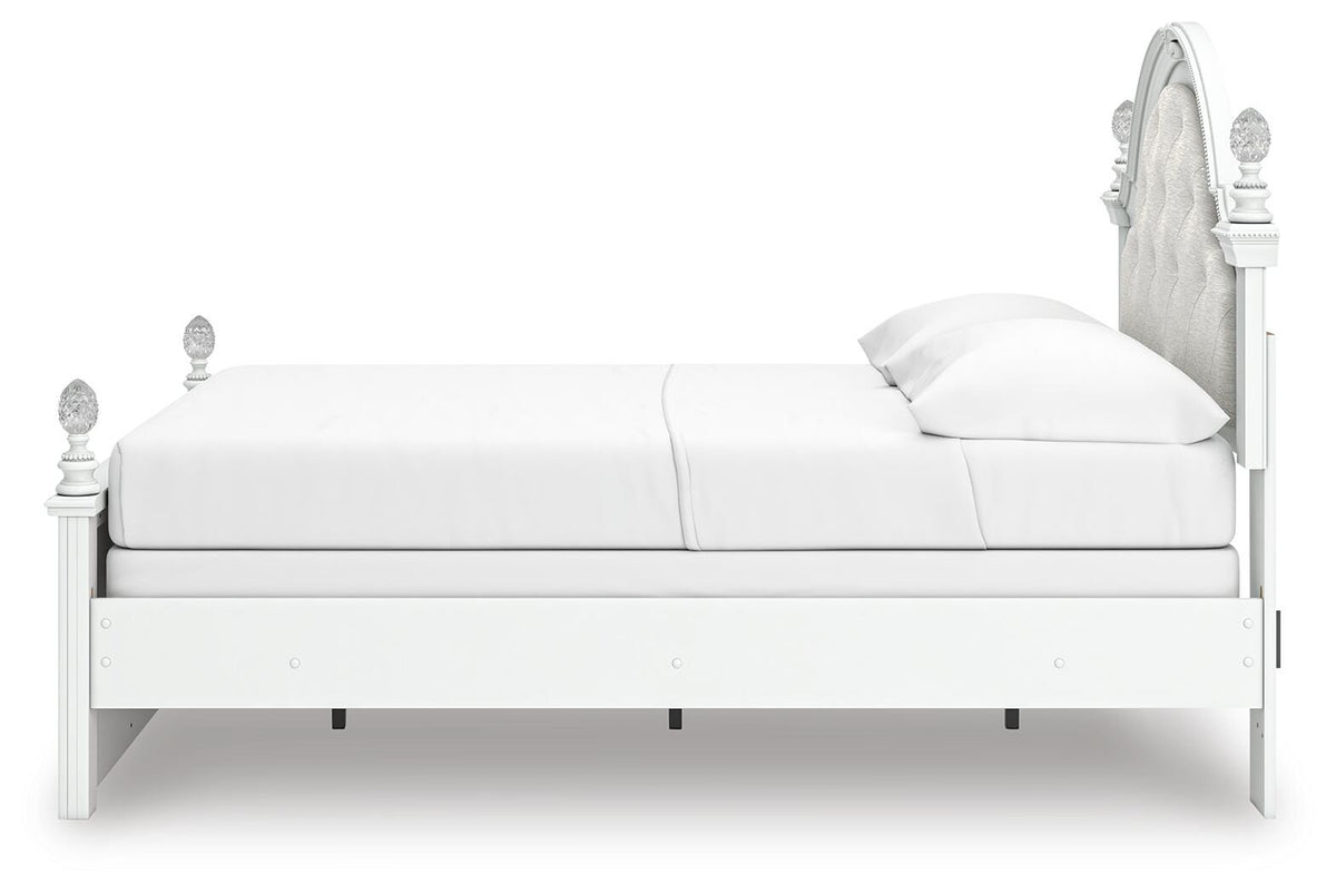 Kozlani Full Upholstered Panel Bed