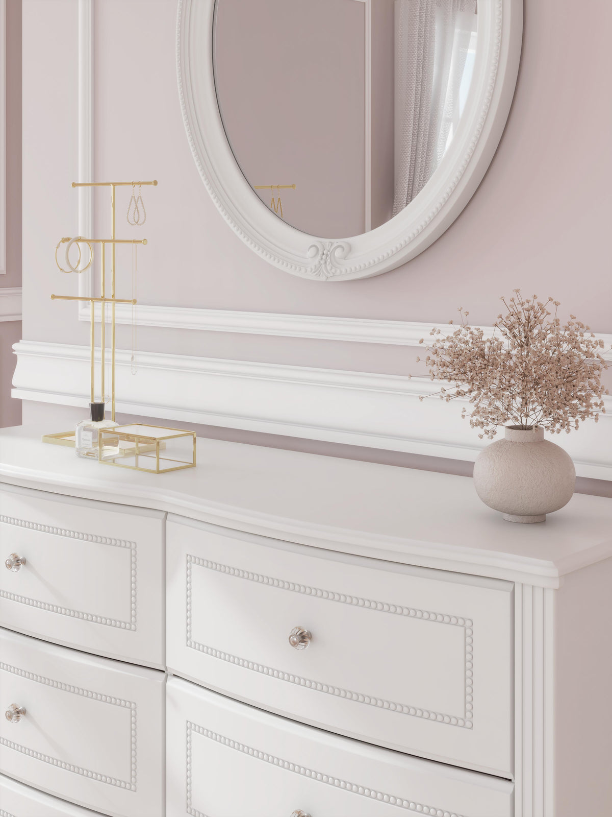 Kozlani Dresser and Mirror