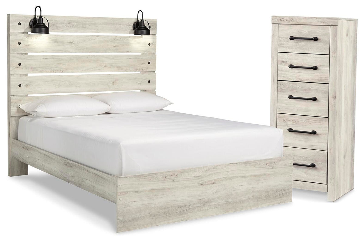 Cambeck Queen Panel Bed and Chest