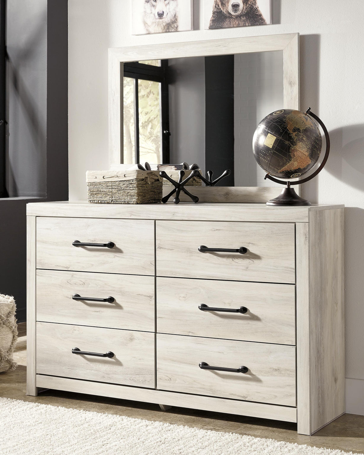 Cambeck Full Storage Bed, Dresser and Mirror
