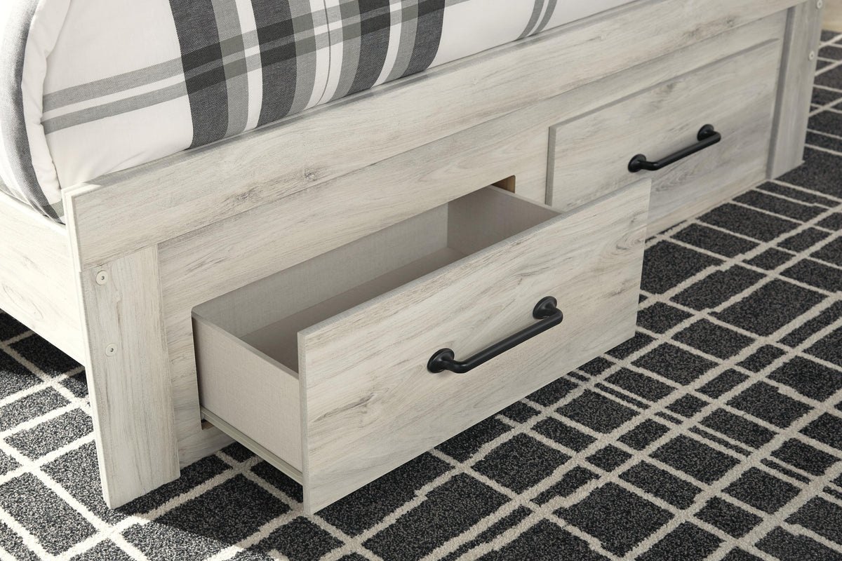Cambeck Queen Panel Storage Bed, Dresser and 2 Nightstands
