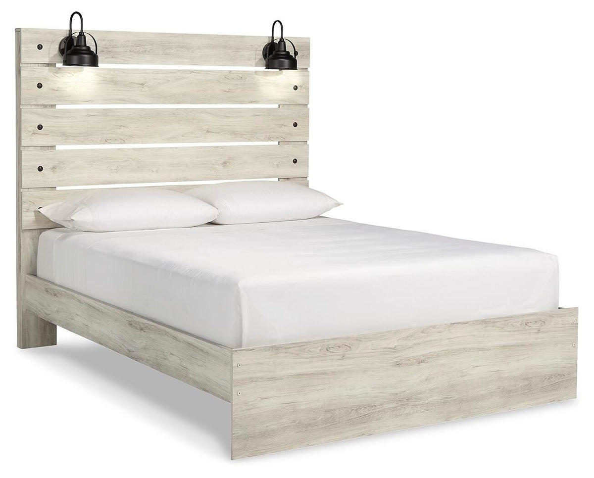 Cambeck Queen Panel Bed, Dresser, Mirror and Nightstand