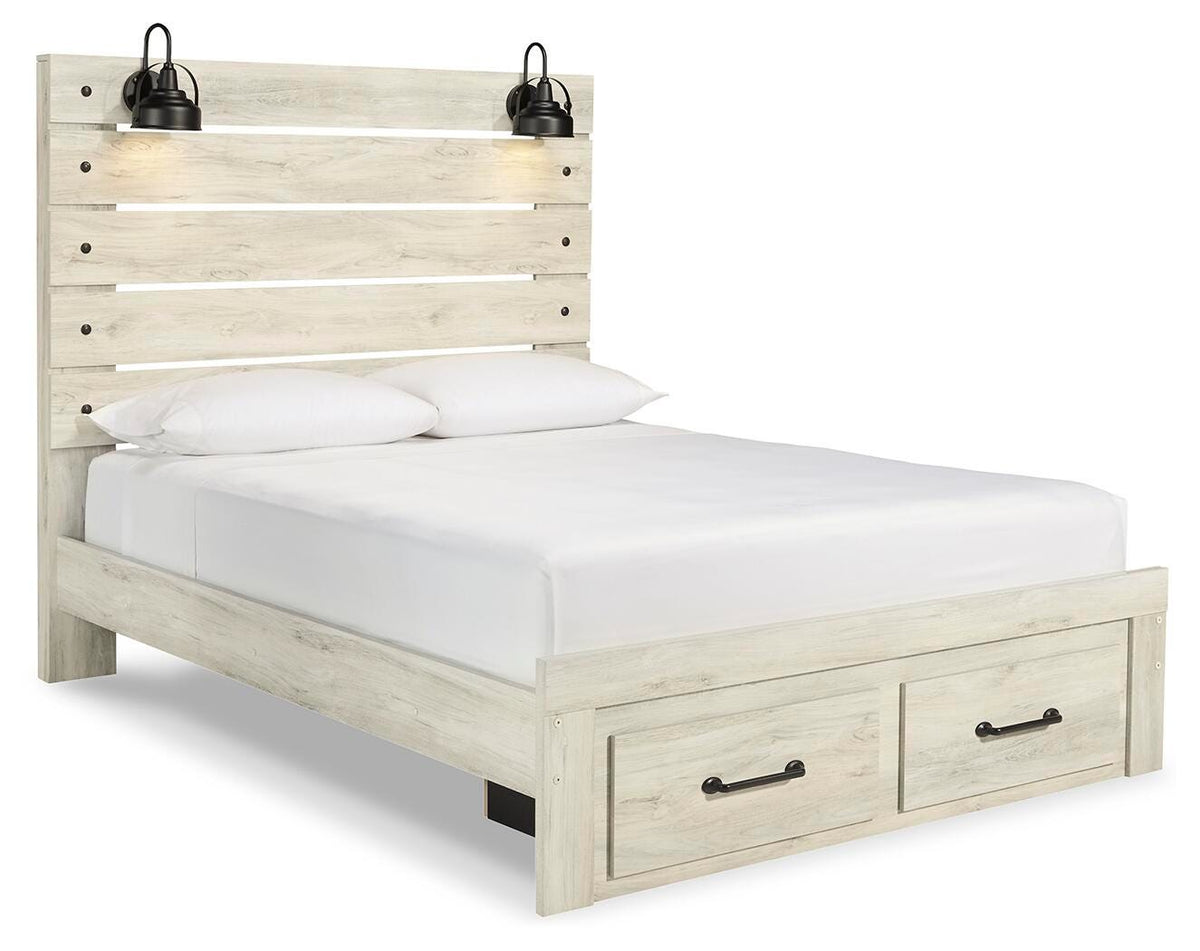 Cambeck Queen Panel Storage Bed and Chest