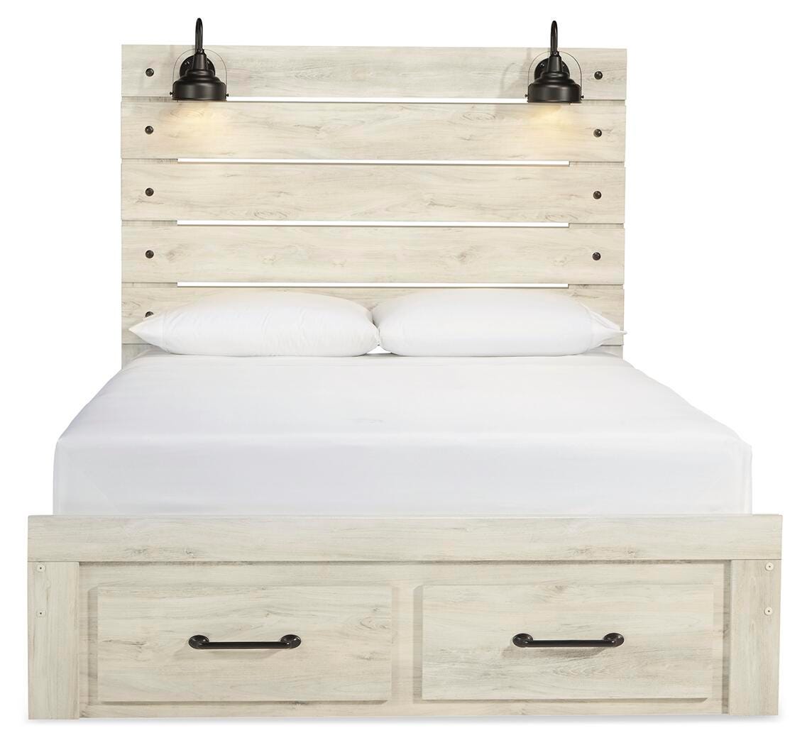Cambeck Queen Panel Storage Bed, Dresser and 2 Nightstands
