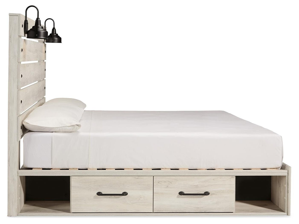 Cambeck King Storage Bed, Dresser, Chest and 2 Nightstands