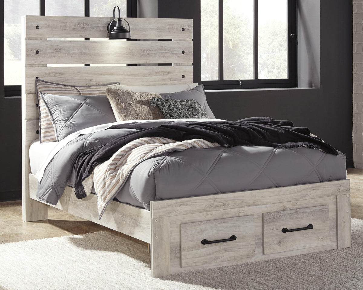 Cambeck Full Storage Bed, Dresser and Mirror