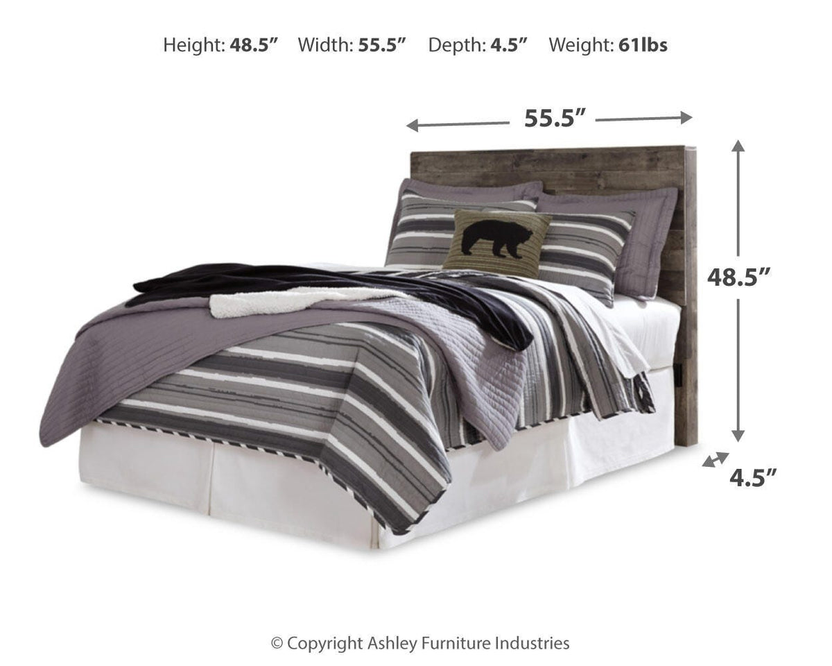 Derekson Full Panel Headboard, Chest and Nightstand