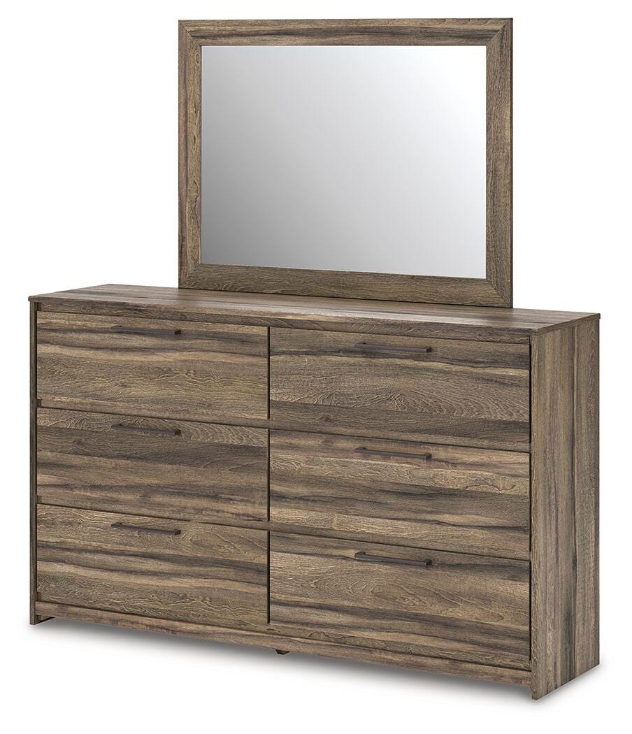 Elbrim Queen Panel Bed, Dresser and Mirror