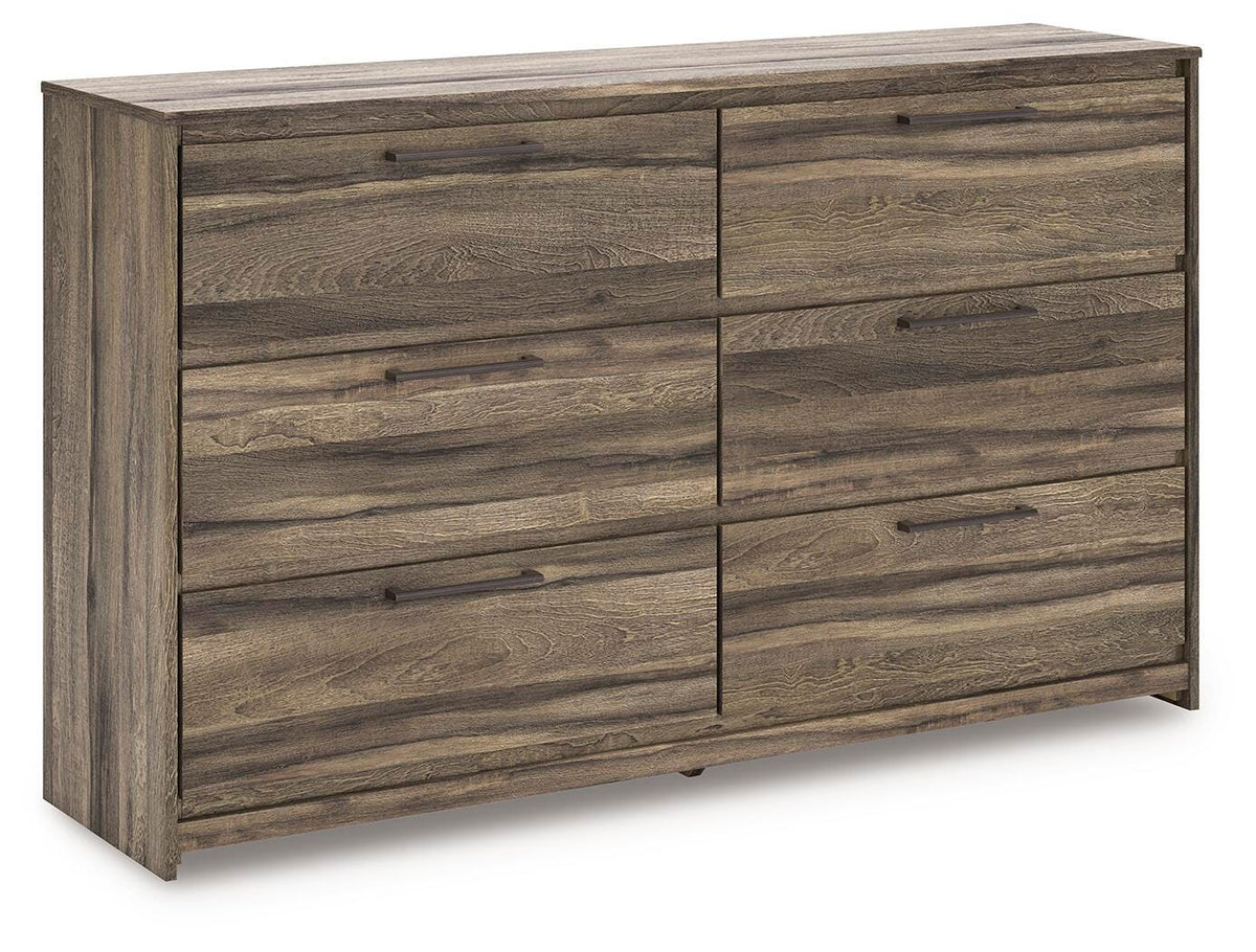 Elbrim Full Storage Bed, Dresser and Nightstand