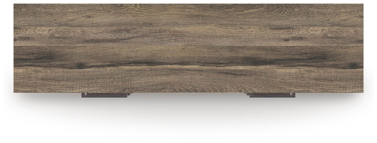Elbrim Queen Panel Storage Bed, Dresser and Nightstand
