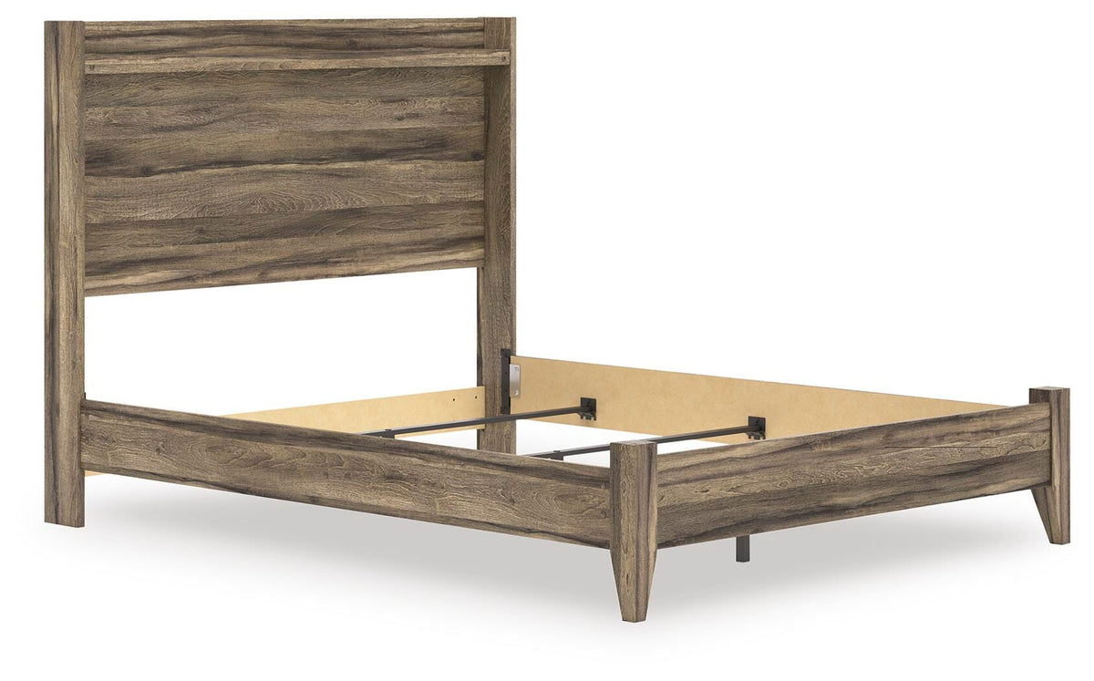 Elbrim Queen Panel Bed, Dresser and Mirror