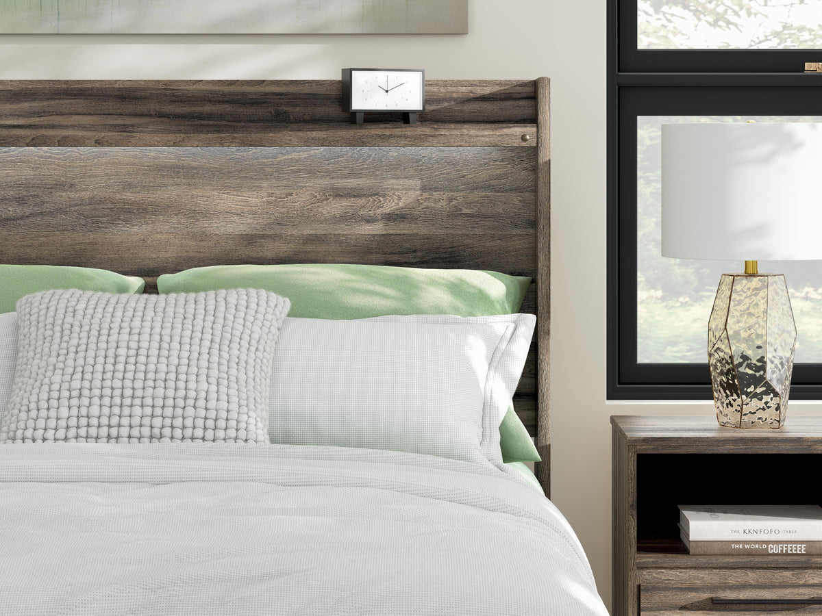 Elbrim Queen Panel Bed, Dresser and Mirror