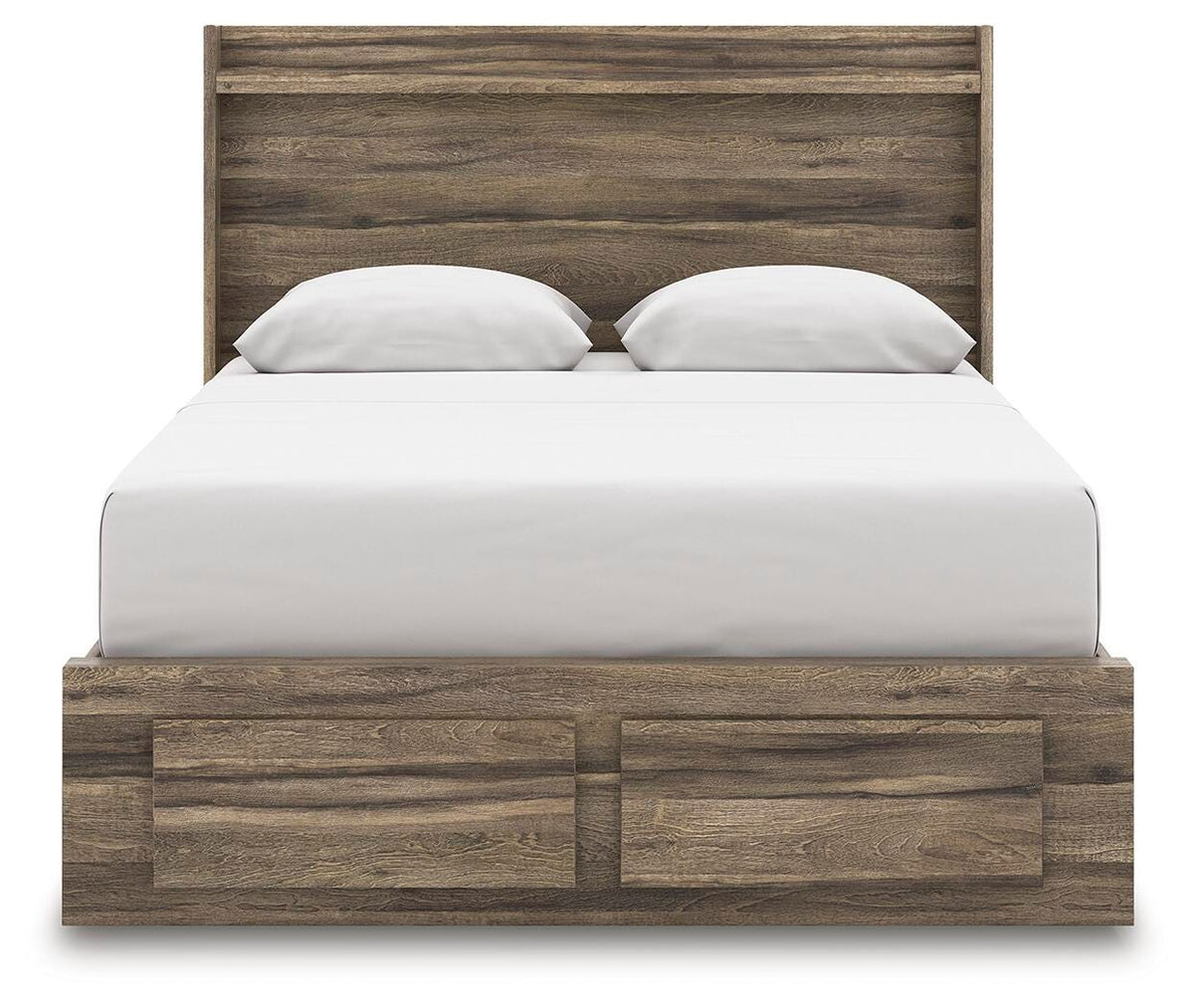 Elbrim Queen Panel Storage Bed, Dresser and Nightstand