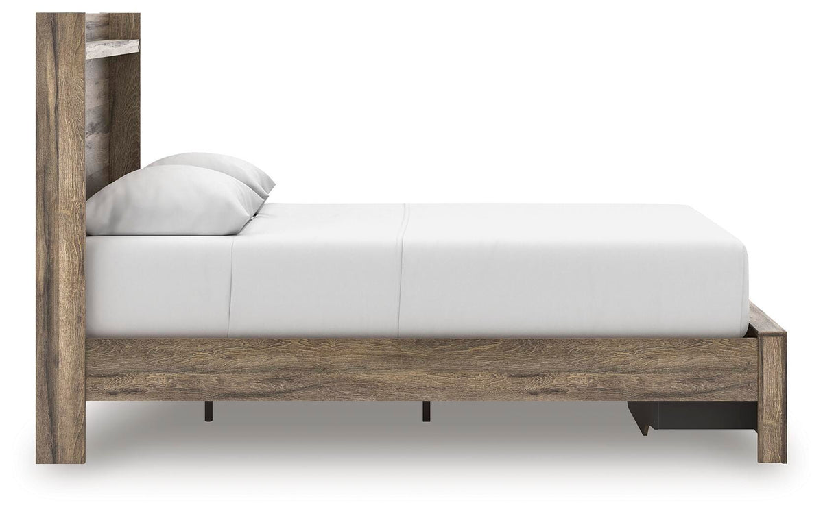 Elbrim Queen Panel Storage Bed, Dresser and Nightstand
