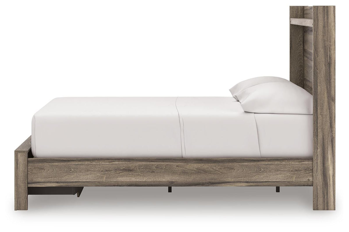 Elbrim Full Storage Bed, Dresser and Nightstand