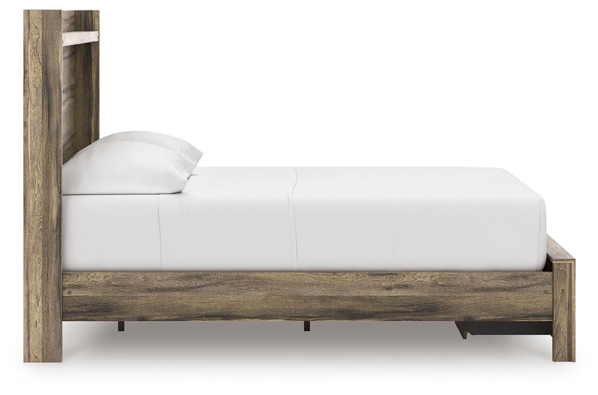 Elbrim Full Storage Bed, Dresser and Nightstand