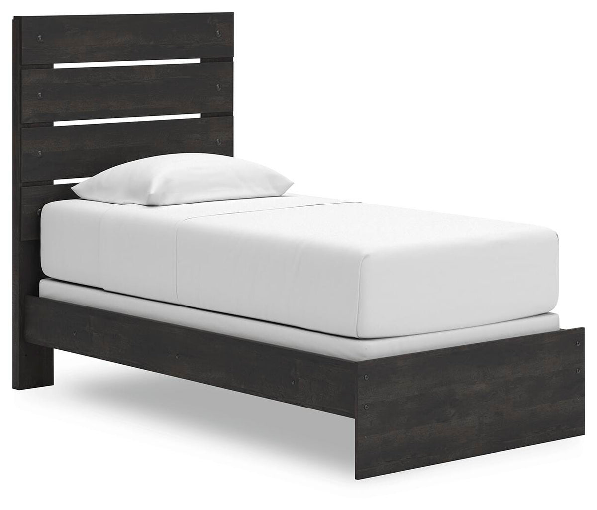 Hollivern Twin Panel Bed, Dresser and Mirror