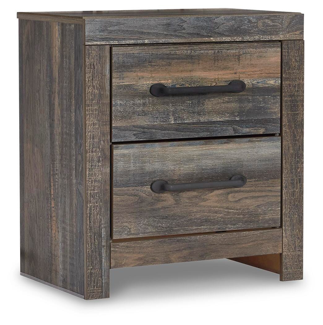 Drystan Queen Bookcase Storage Bed, Dresser, Mirror, Chest and Nightstand