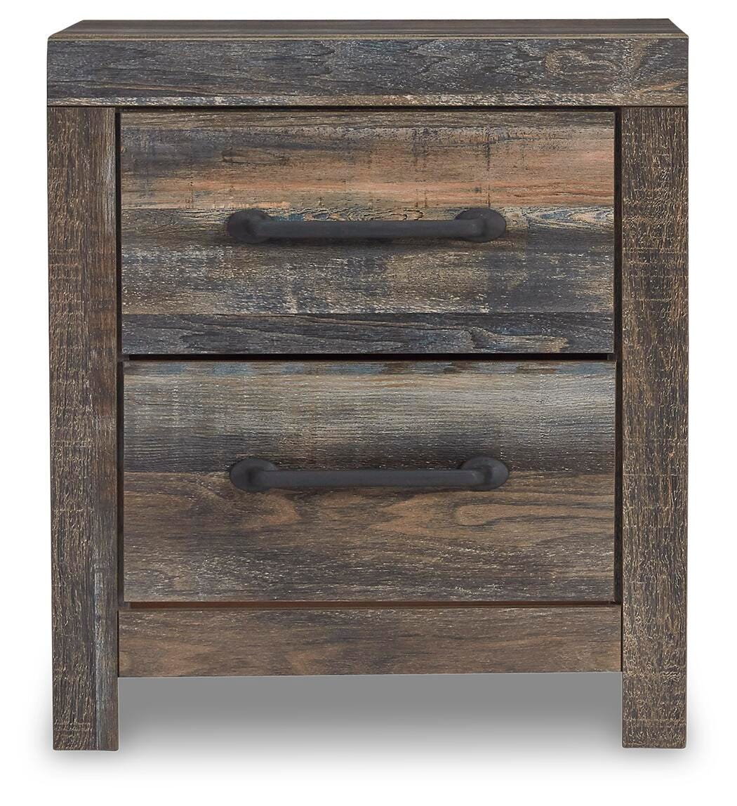 Drystan Queen Bookcase Bed with Storage, Dresser and Nightstand