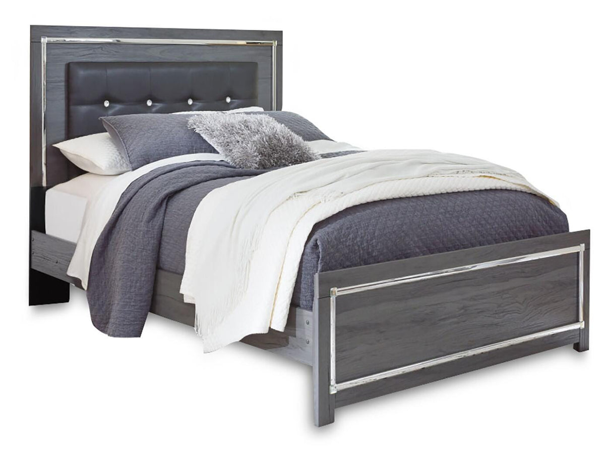 Lodanna Queen Panel Bed and Nightstand