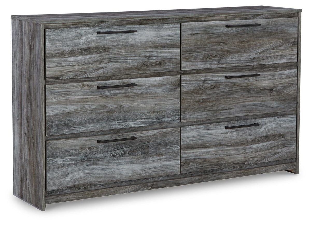 Baystorm King Panel Storage Bed, Dresser, Chest and 2 Nightstands