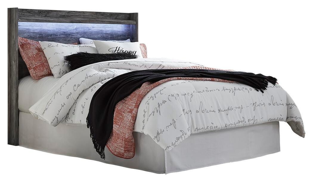 Baystorm Queen Panel Headboard, Dresser, Mirror, Chest and Nightstand