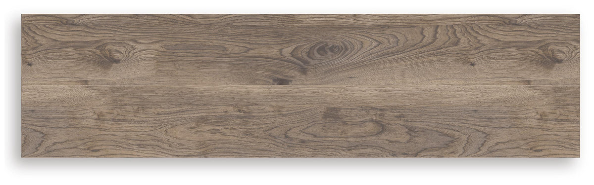 Rusticott Queen Poster Bed, Dresser and Nightstand