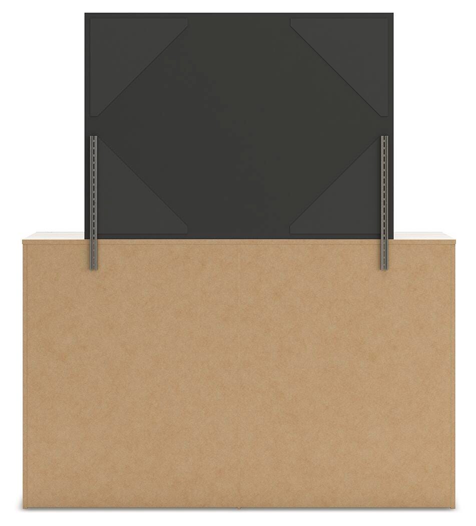Lawroy Queen Panel Bed, Dresser and Mirror