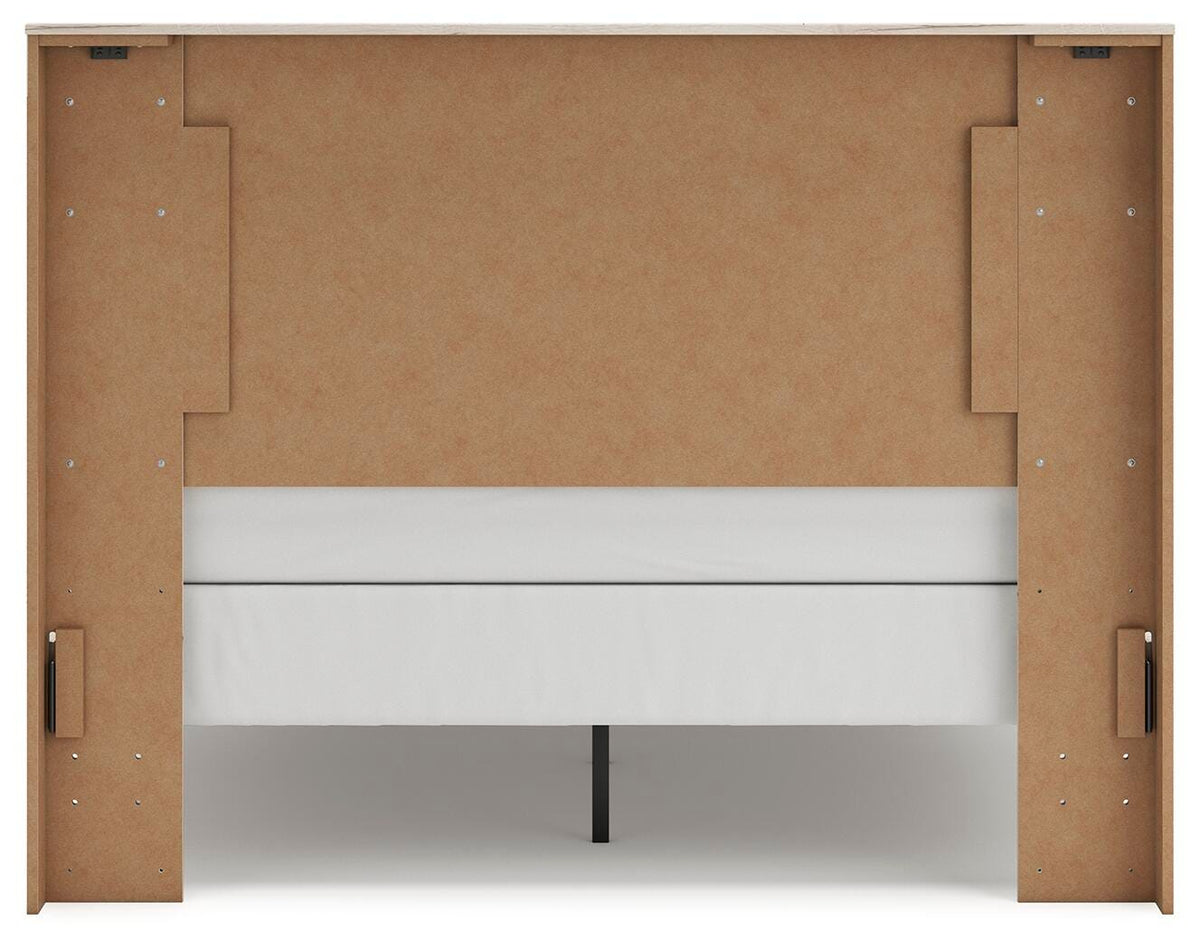 Lawroy Queen Panel Bed, Dresser, Mirror and Nightstand